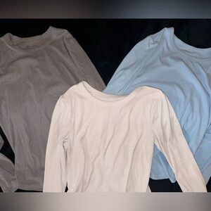 3 long sleeve nobo shirts large